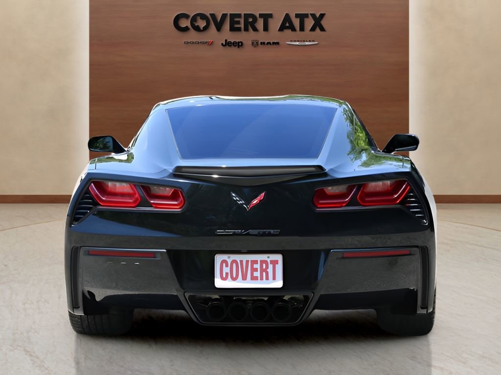 Used 2019 Chevrolet Corvette Stingray Coupe w/ Carbon Flash Badge Package RWD image 4