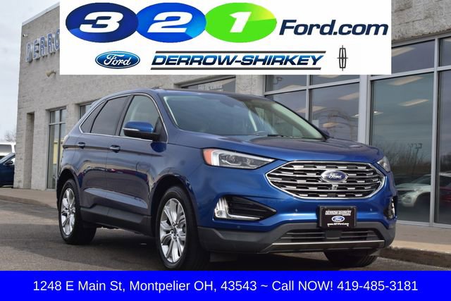Used 2022 Ford Edge Titanium w/ Equipment Group 301A AWD/4WD image 1