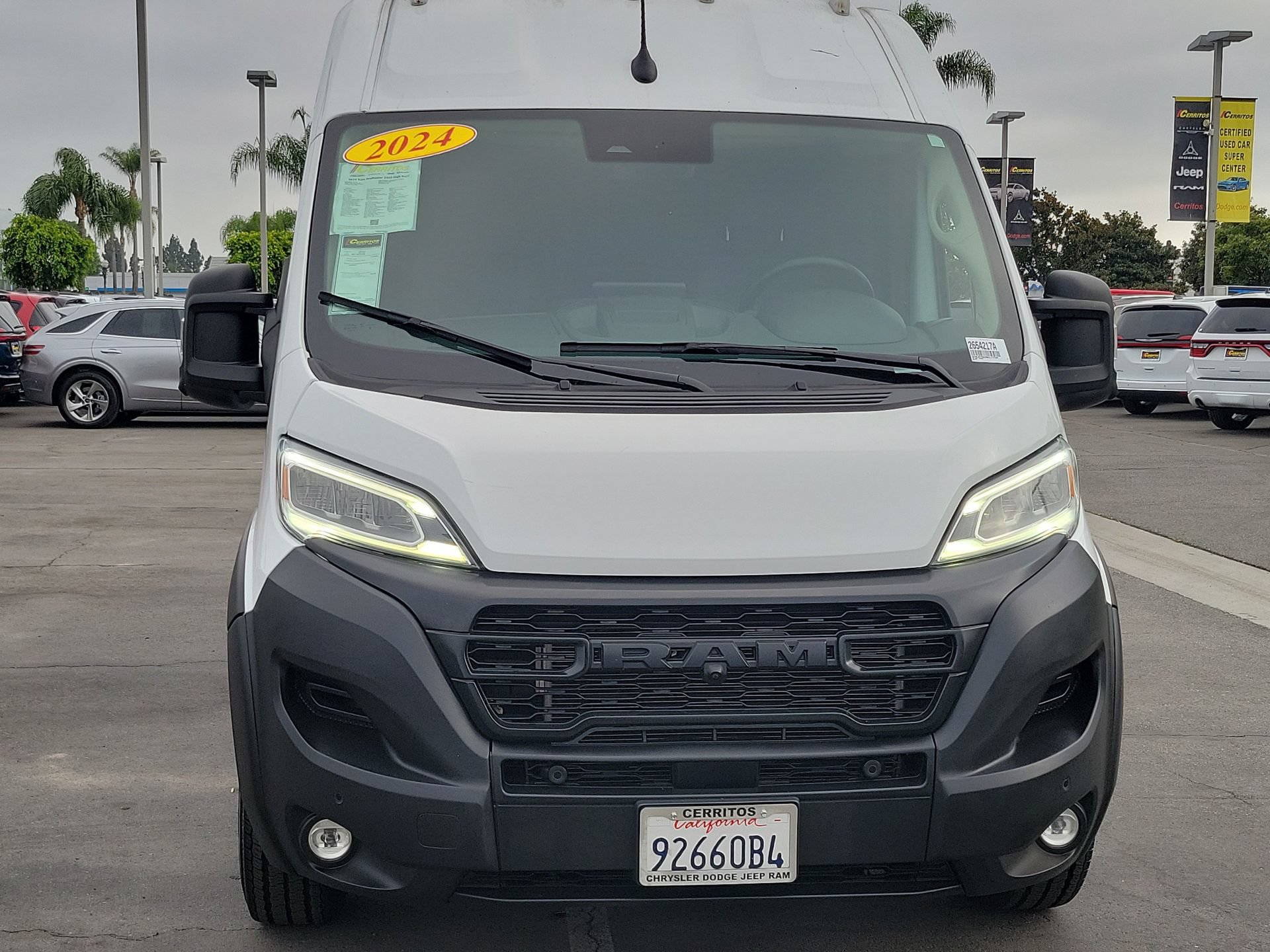Used 2024 RAM ProMaster 2500 w/ Quick Order Package 22H SLT+ FWD image 24