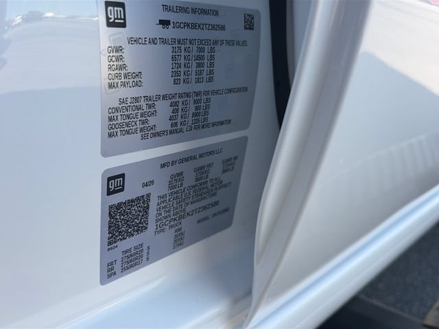 New 2026 Chevrolet Silverado 1500 Custom w/ Turbomax Blackout Package AWD/4WD image 27