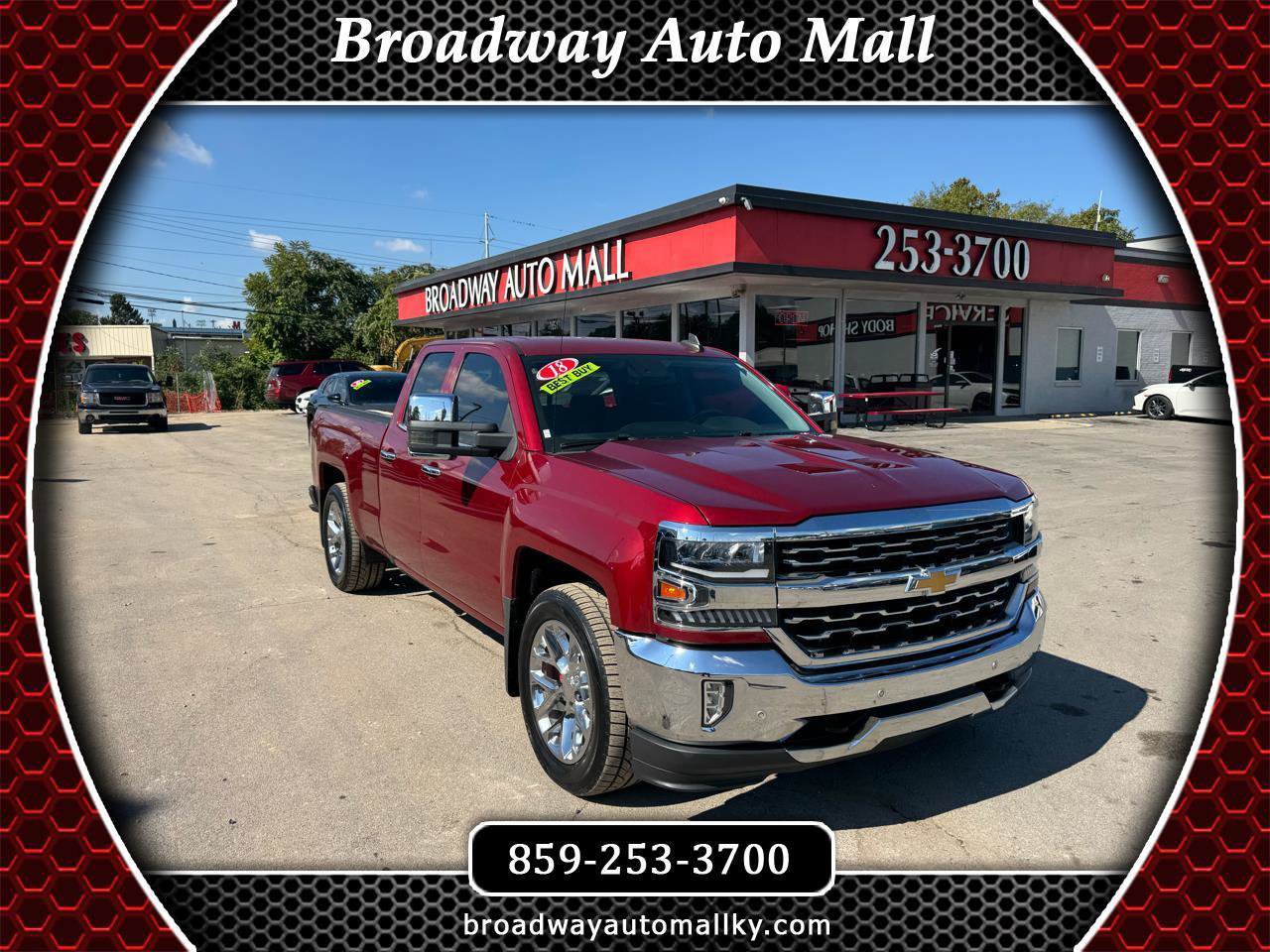 Used 2018 Chevrolet Silverado 1500 LTZ w/ Sport Package RWD image 1