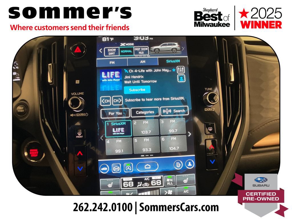 Certified 2025 Subaru Forester Sport w/ Popular Package #2 AWD/4WD image 16