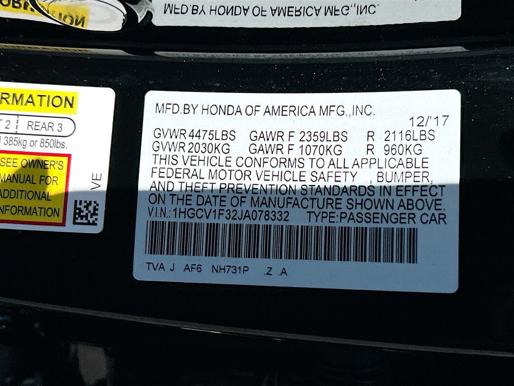 Used 2018 Honda Accord Sport image 29