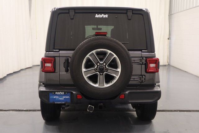 Used 2021 Jeep Wrangler Unlimited Sahara w/ Uconnect 4C Nav & Sound Group image 8