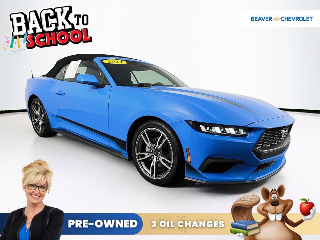 Used 2024 Ford Mustang Premium w/ Wheel & Stripe Package RWD video 1