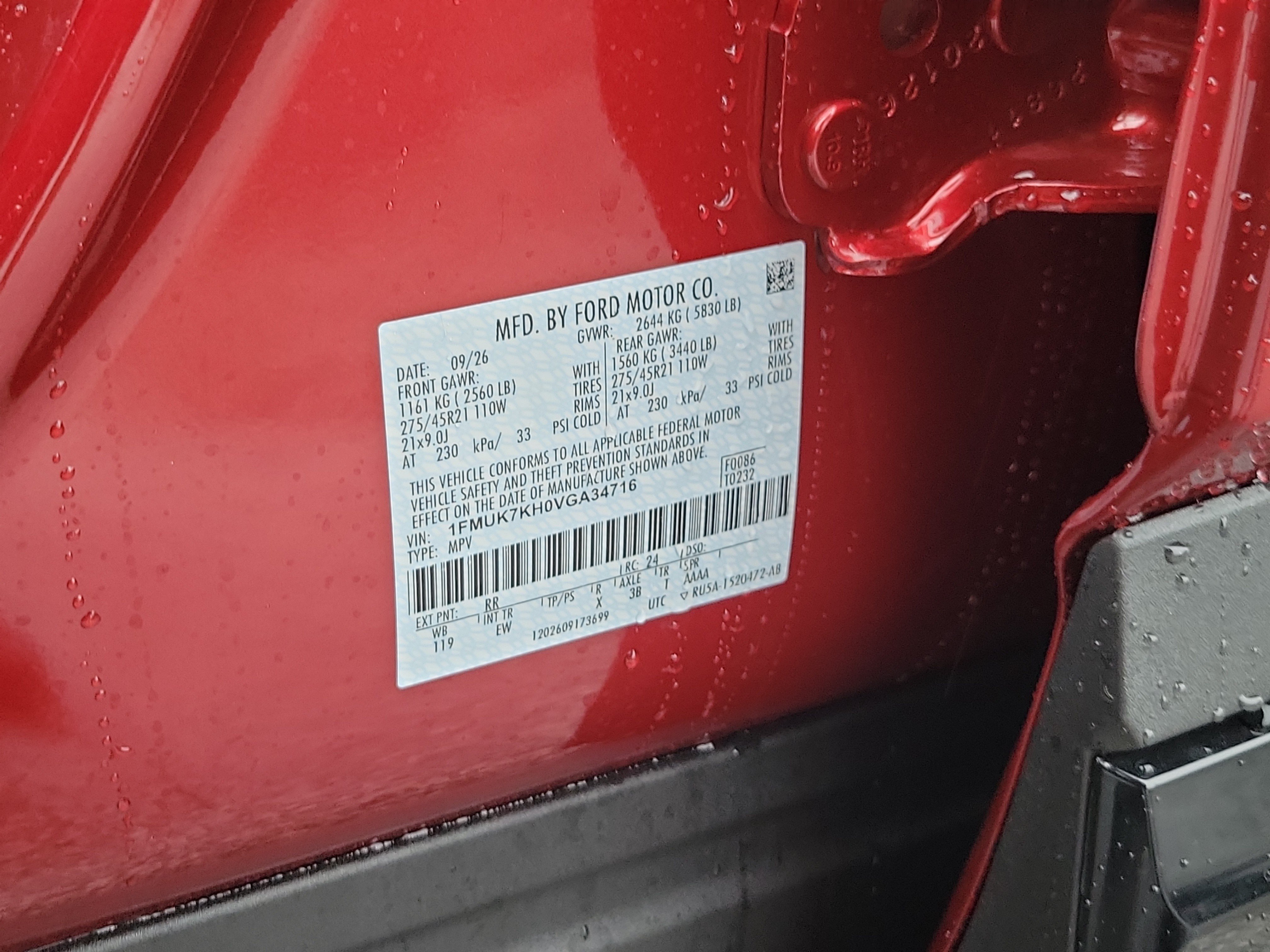 New 2027 Ford Explorer ST-Line w/ Premium Package RWD image 12