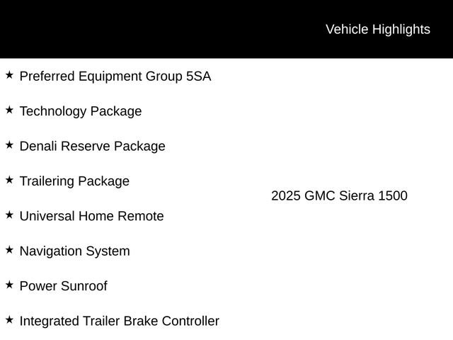 Used 2025 GMC Sierra 1500 Denali w/ Denali Reserve Package AWD/4WD image 12