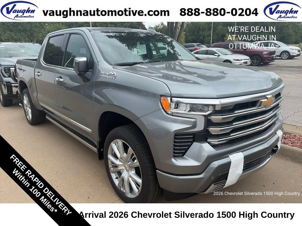 New 2026 Chevrolet Silverado 1500 High Country