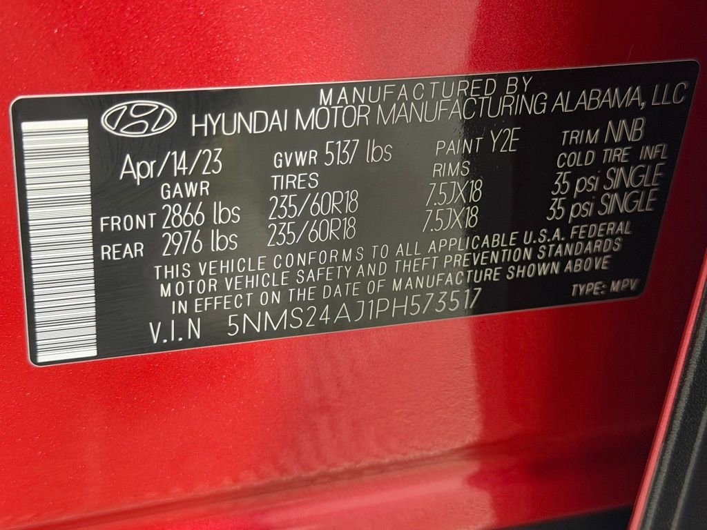 Used 2023 Hyundai Santa Fe SEL FWD image 34