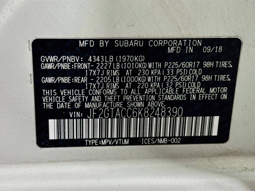 Used 2019 Subaru Crosstrek 2.0i Premium w/ Popular Package #2 AWD/4WD image 38