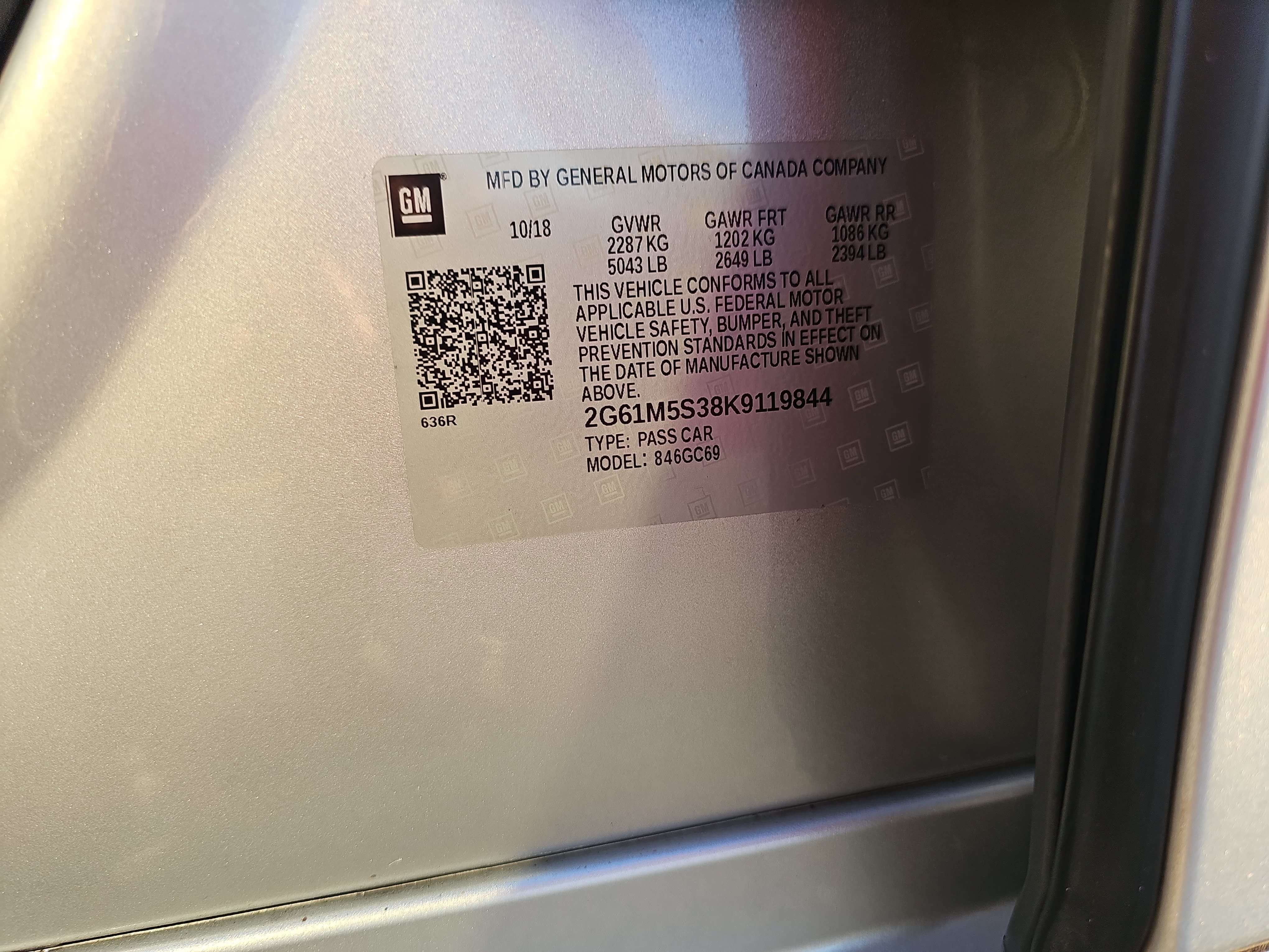 Used 2019 Cadillac XTS Luxury w/ Driver Awareness Package FWD image 37