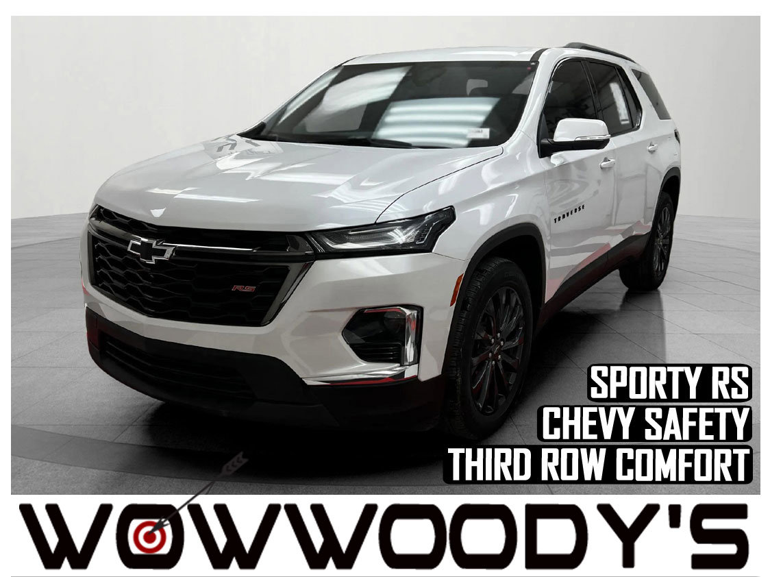 Used 2022 Chevrolet Traverse RS w/ LPO, Floor Liner Package