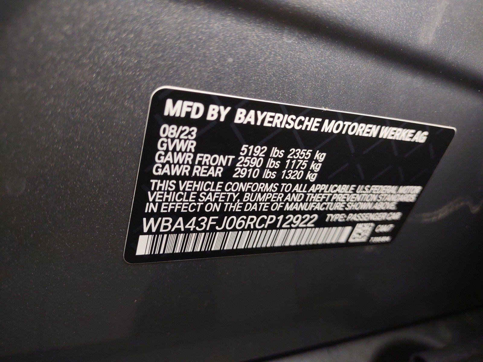 Used 2024 BMW 530i w/ Premium Package RWD image 14