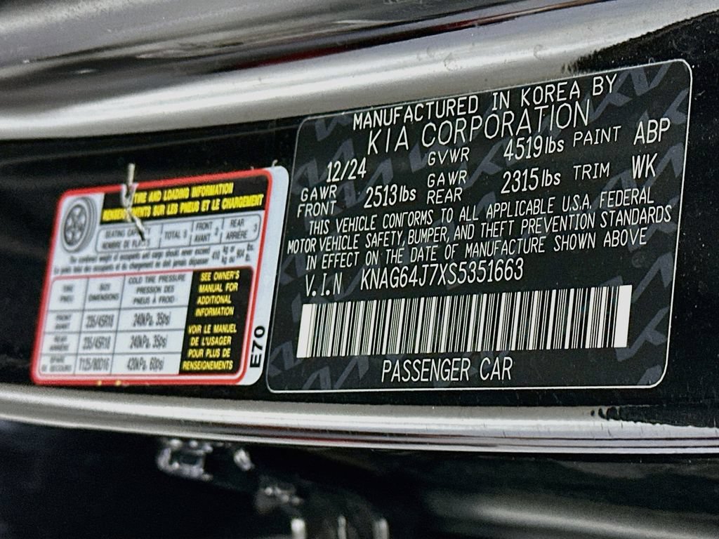 Used 2025 Kia K5 GT-Line w/ GT-Line Premium Package AWD/4WD image 36