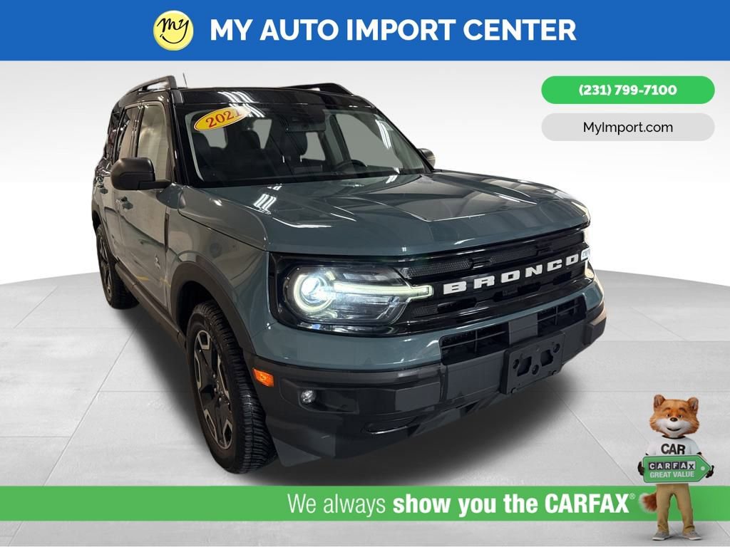 Used 2021 Ford Bronco Sport Outer Banks w/ Outer Banks Package (96D)