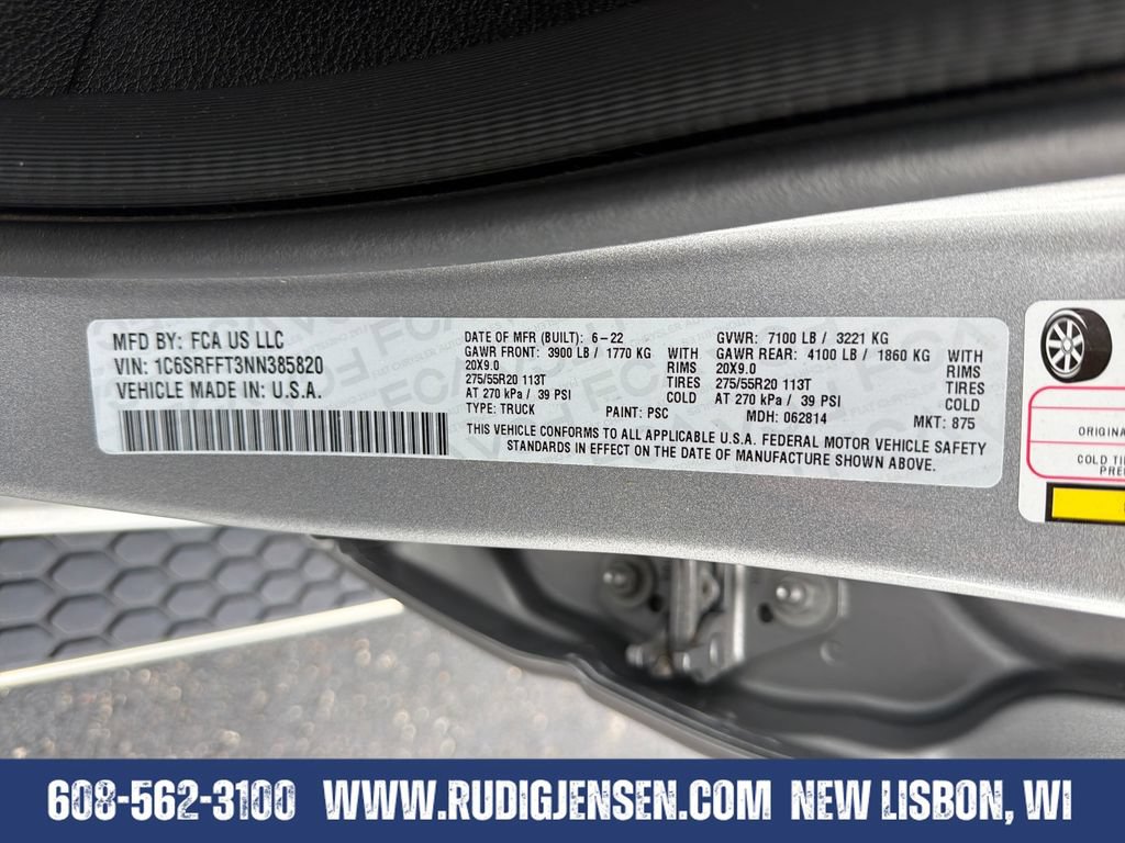 Used 2022 RAM 1500 Big Horn AWD/4WD image 29