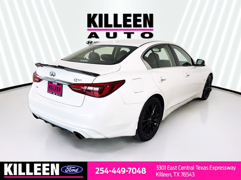 Used 2018 INFINITI Q50 Luxe w/ Essential Package (3.0T Luxe) AWD/4WD image 8