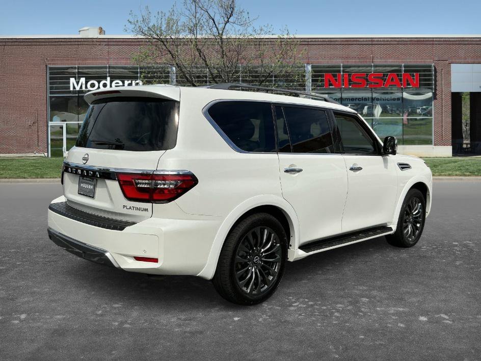 Certified 2023 Nissan Armada Platinum w/ Captain's Chairs Package AWD/4WD image 4