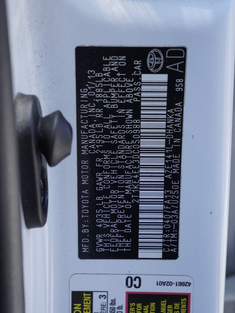 Used 2013 Toyota Matrix S w/ S Sport Pkg FWD image 32