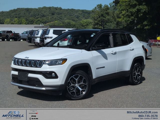 Certified 2024 Jeep Compass Limited w/ Sun and Sound Group AWD/4WD image 1
