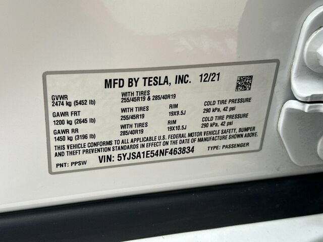 Used 2022 Tesla Model S AWD/4WD image 34