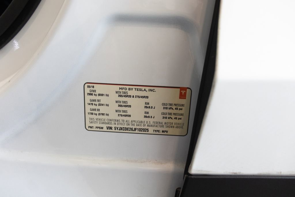 Used 2018 Tesla Model X 75D AWD/4WD image 40