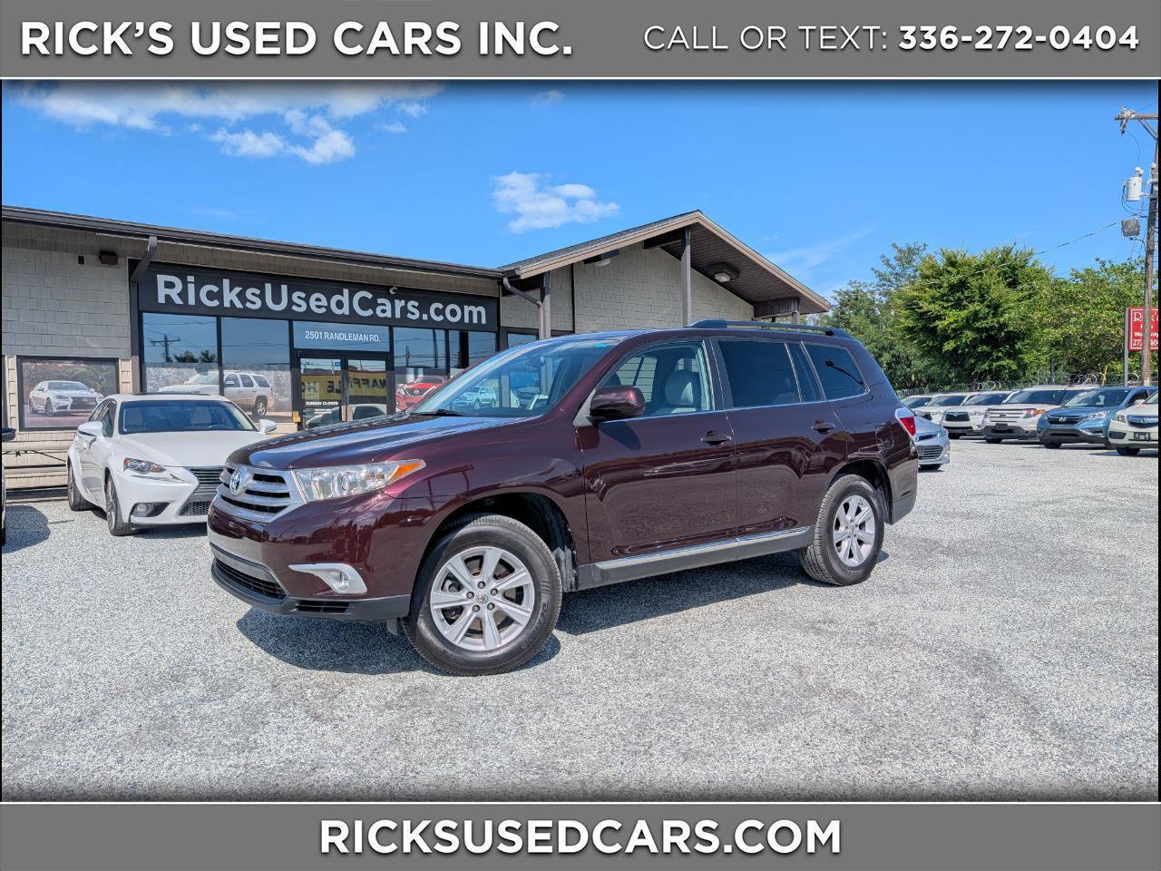 Used 2012 Toyota Highlander SE w/ Tow Pkg FWD image 1