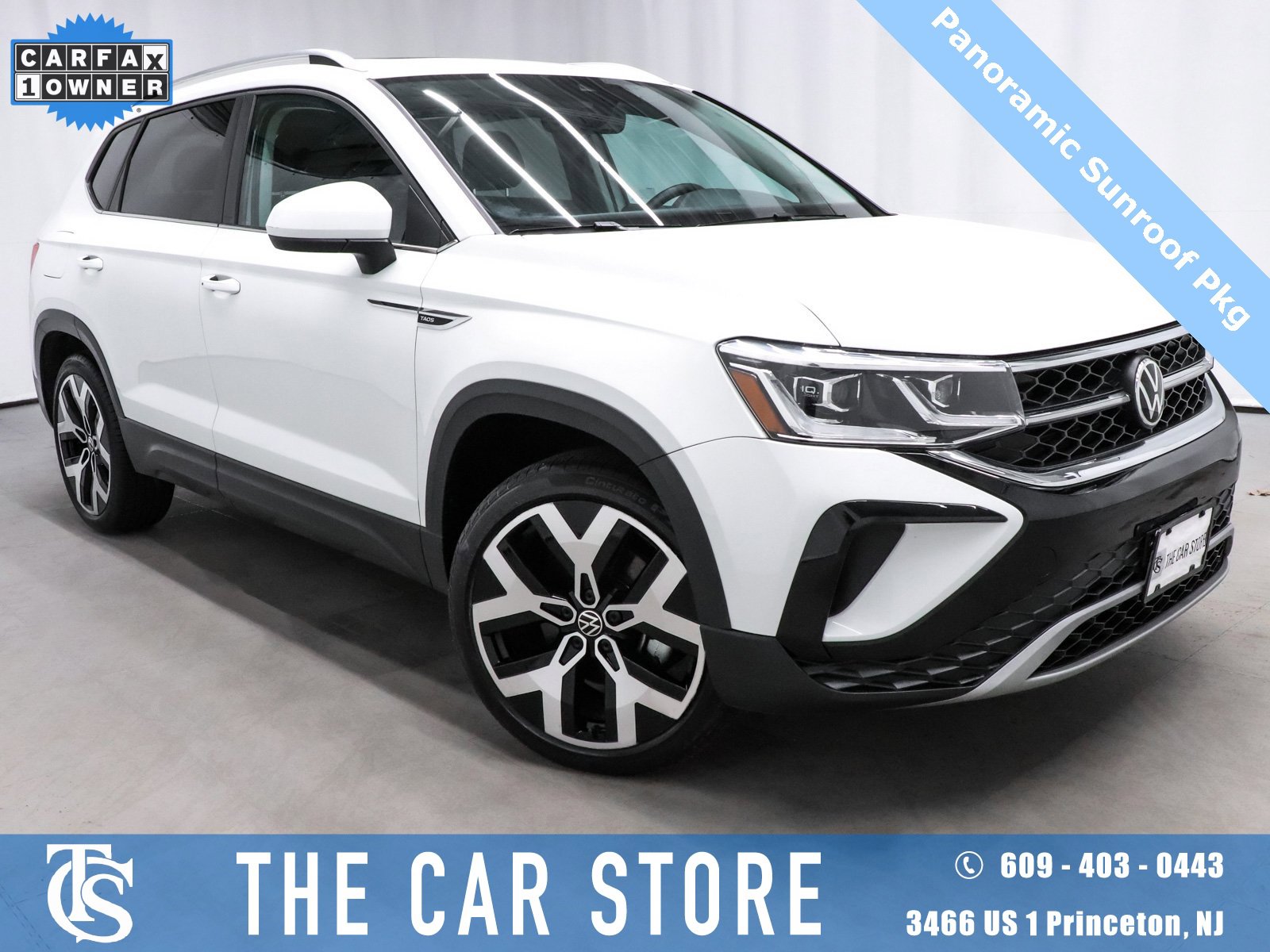 Used 2022 Volkswagen Taos SEL w/ Panoramic Sunroof Package
