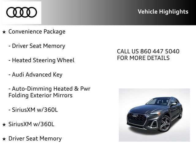 Certified 2023 Audi Q5 e Premium w/ Convenience Package AWD/4WD image 15