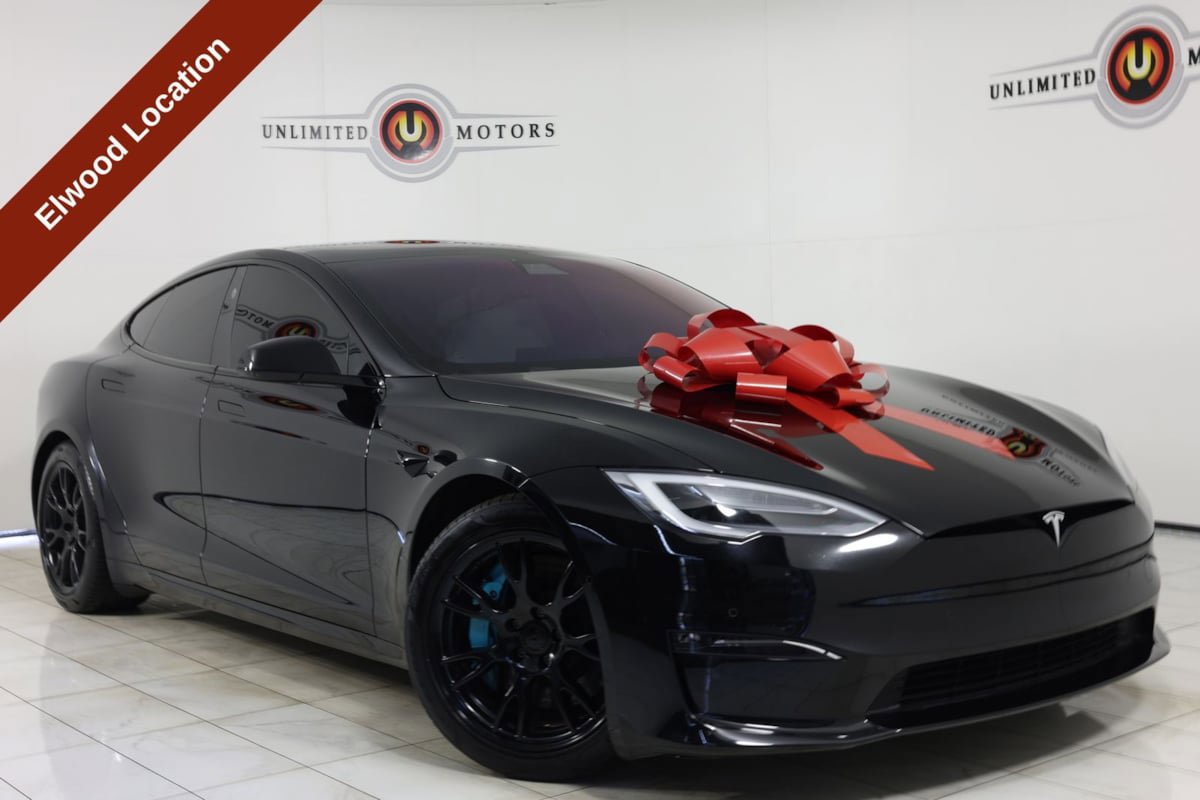 Used 2021 Tesla Model S Plaid AWD/4WD image 1
