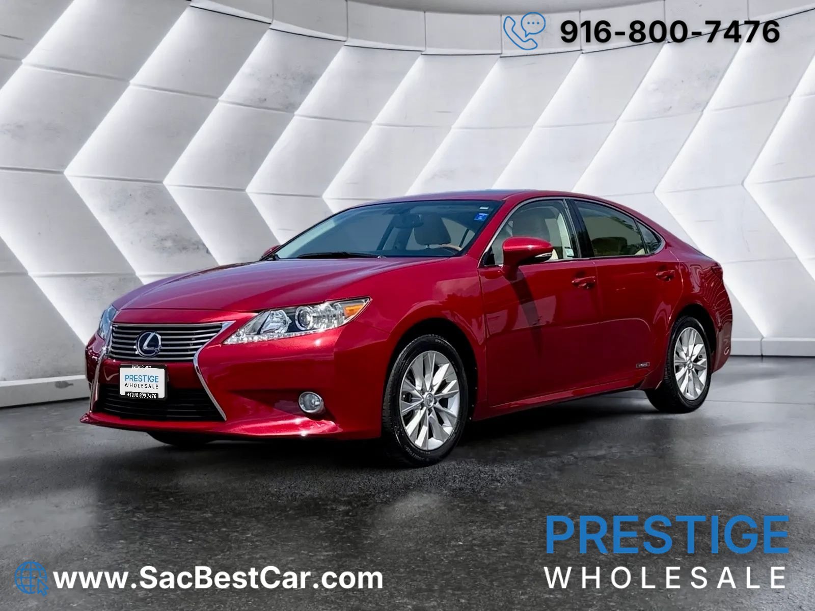 Used 2014 Lexus ES 300h w/ Premium Package w/Bamboo Trim