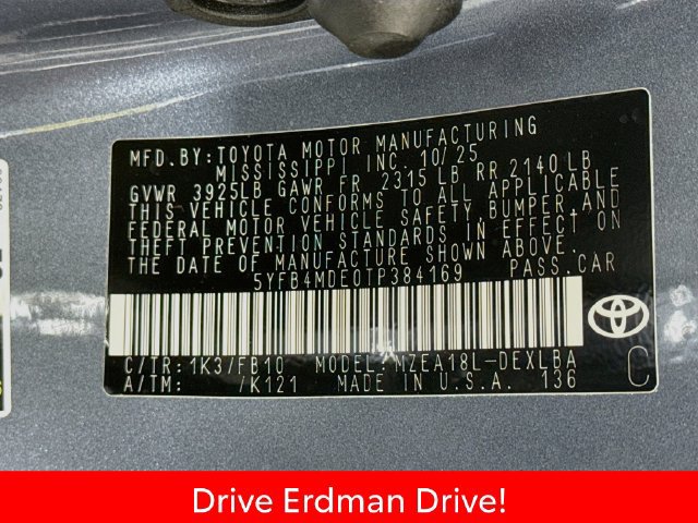 Certified 2026 Toyota Corolla LE FWD image 32