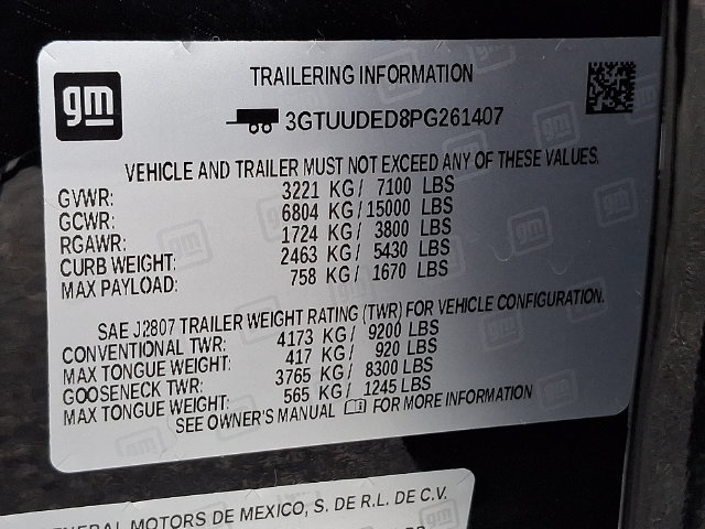 Used 2023 GMC Sierra 1500 SLT w/ SLT Premium Package AWD/4WD image 28