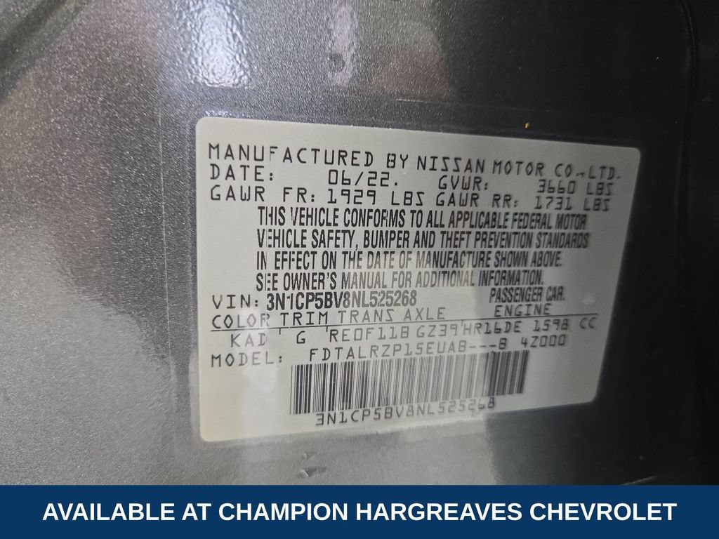 Used 2022 Nissan Kicks S FWD image 42