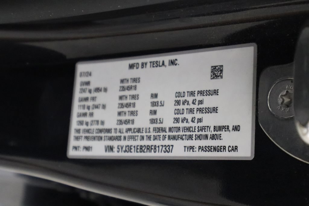 Used 2024 Tesla Model 3 Long Range AWD/4WD image 45