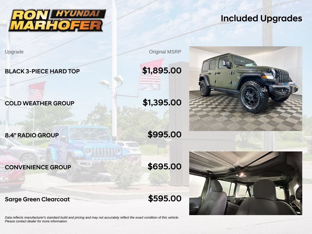 Used 2023 Jeep Wrangler Unlimited w/ Cold Weather Group AWD/4WD image 6