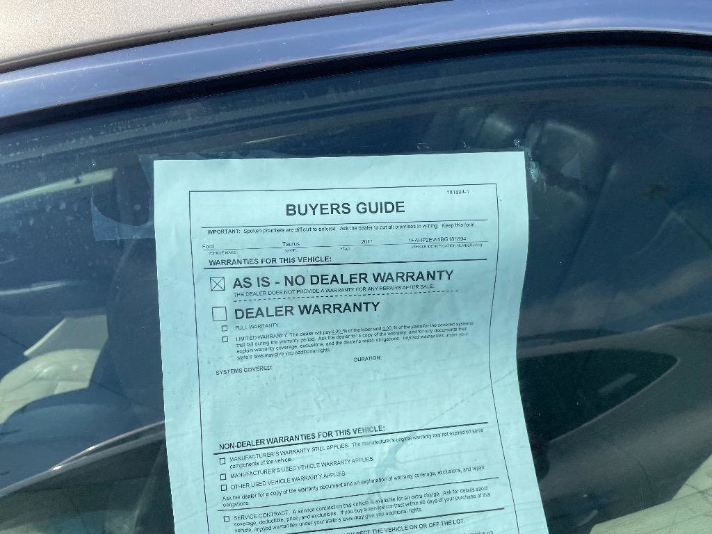 Used 2011 Ford Taurus SEL FWD image 10