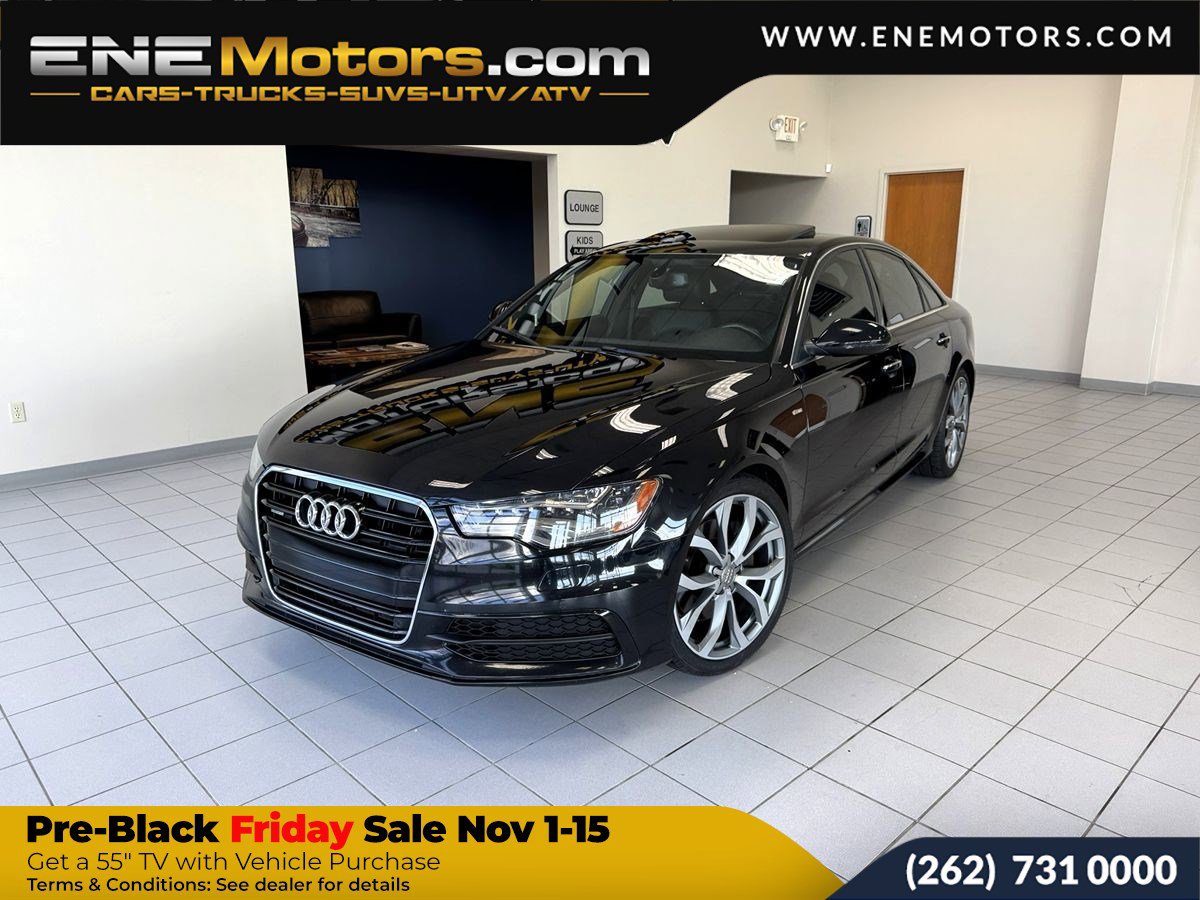 Used 2015 Audi A6 TDI Premium Plus w/ 19" Sport Package