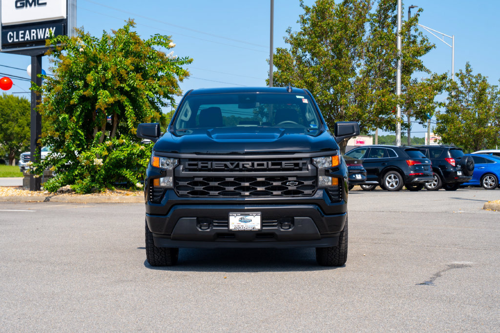 New 2026 Chevrolet Silverado 1500 Custom w/ Turbomax Blackout Package AWD/4WD image 2