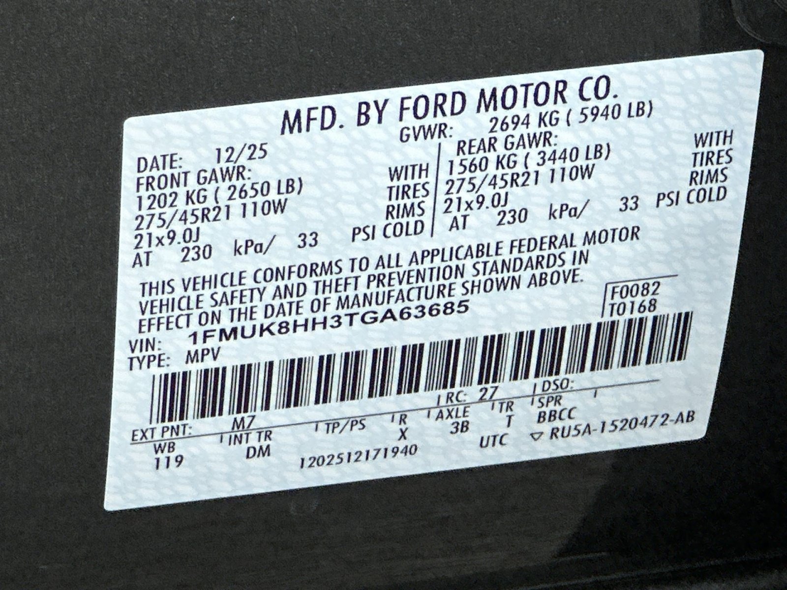 Used 2026 Ford Explorer Platinum w/ LUX Leather Package AWD/4WD image 31