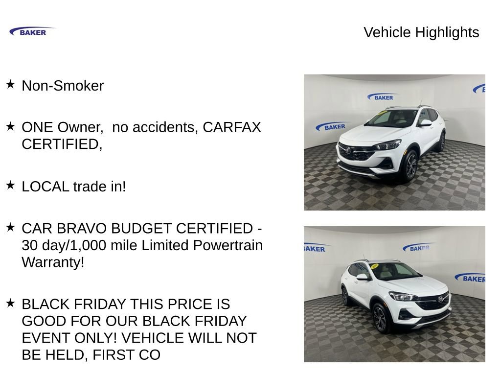 Used 2023 Buick Encore GX Select w/ Safety Package II image 4