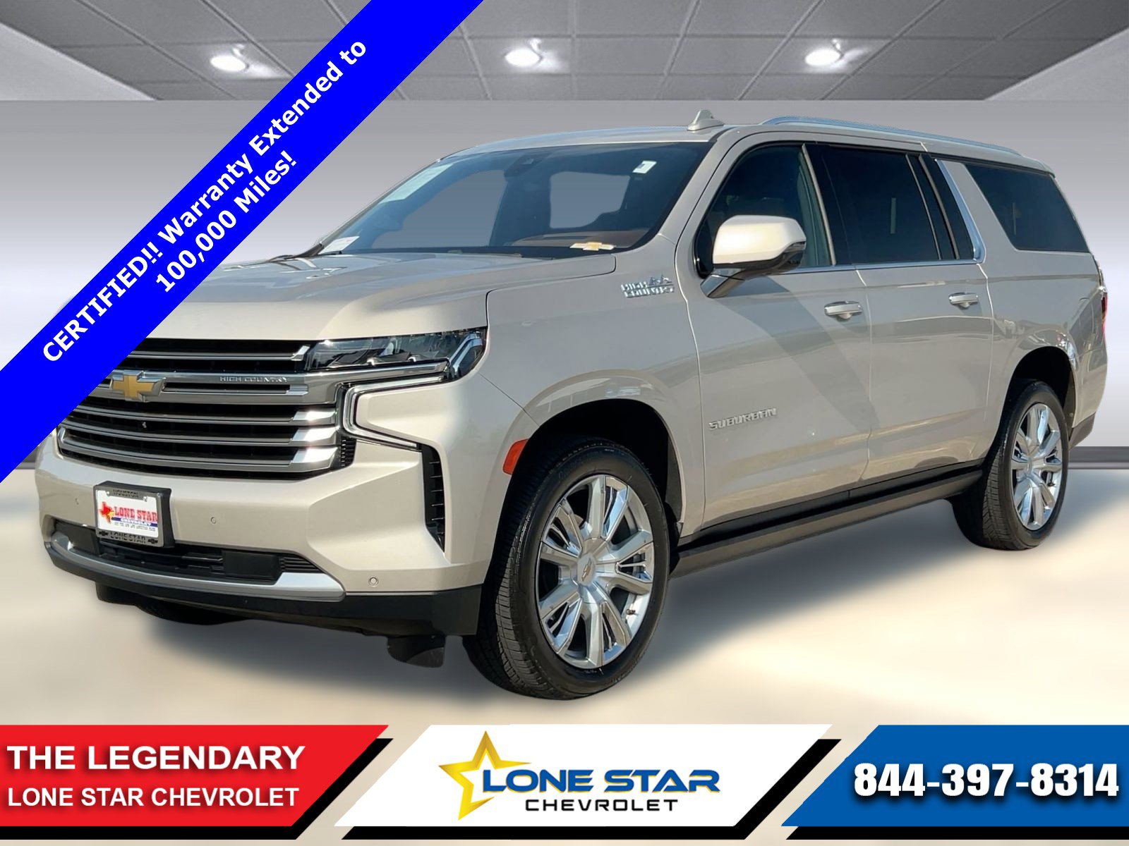 Certified 2023 Chevrolet Suburban High Country w/ Premium Package 2