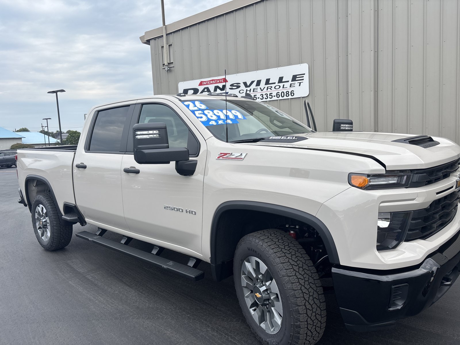 New 2026 Chevrolet Silverado 2500 Custom w/ Custom Convenience Package AWD/4WD image 4