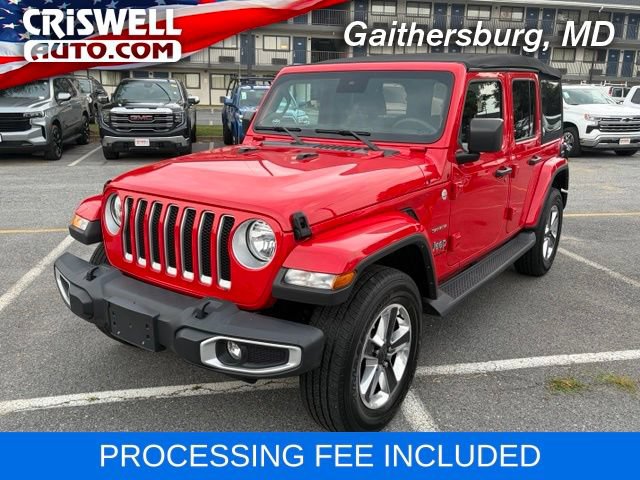 Used 2023 Jeep Wrangler Unlimited Sahara w/ Safety Group AWD/4WD image 1