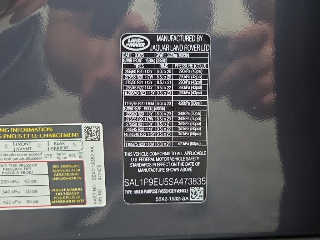 New 2025 Land Rover Range Rover Sport SE image 30