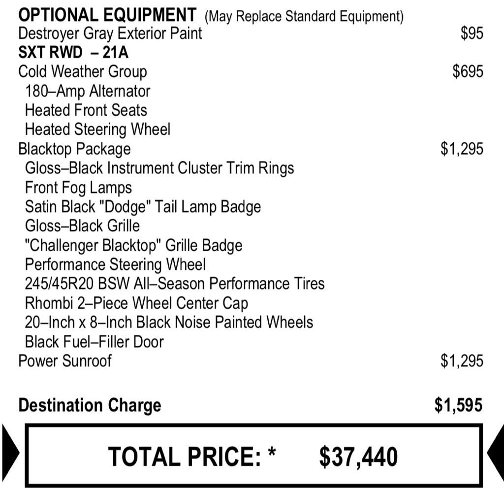 Used 2023 Dodge Challenger SXT w/ Blacktop Package image 19