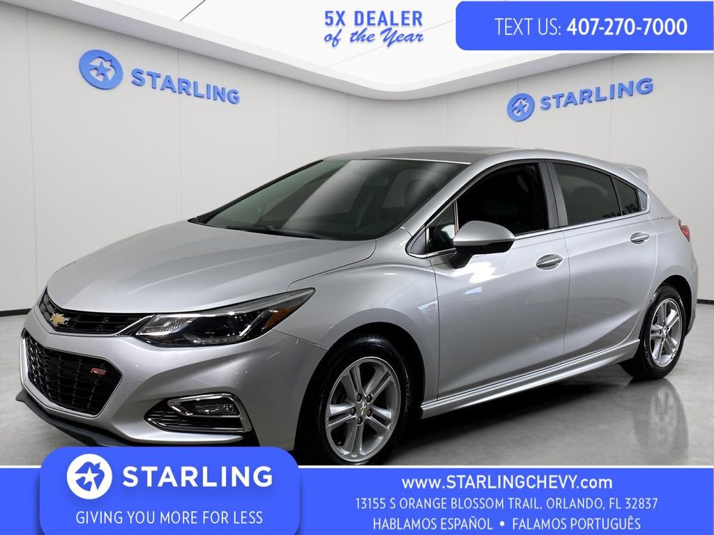 Used 2017 Chevrolet Cruze LT w/ Sun And Sound Package FWD image 1
