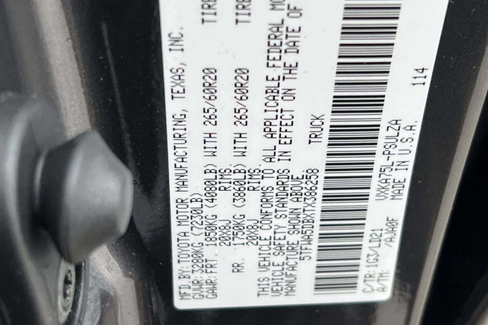 New 2026 Toyota Tundra Limited image 22