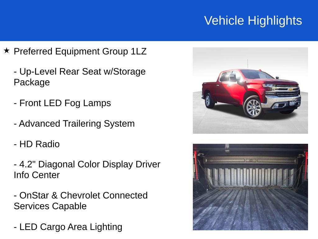 Used 2020 Chevrolet Silverado 1500 LTZ w/ LTZ Premium Package AWD/4WD image 31