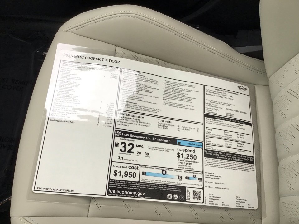 New 2026 MINI Cooper 4-Door Hardtop image 33